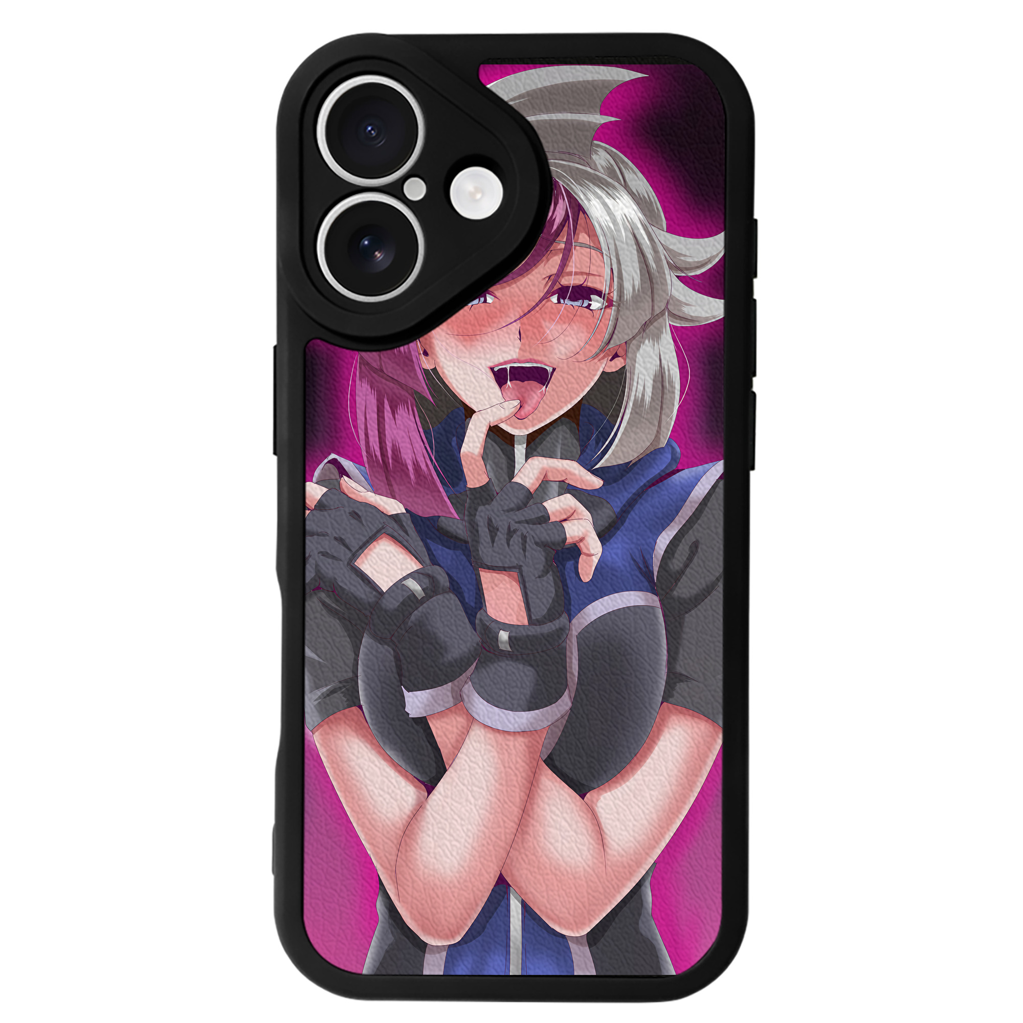 （画像用） 遊☆戯☆王 Yu-Gi-Oh! 【iPhone 16シリーズ対応】シリコンスマホケース（レザー調） 材質：シリコン